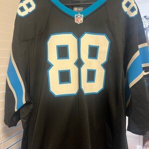 NFL Black Jersey with Logo Patch